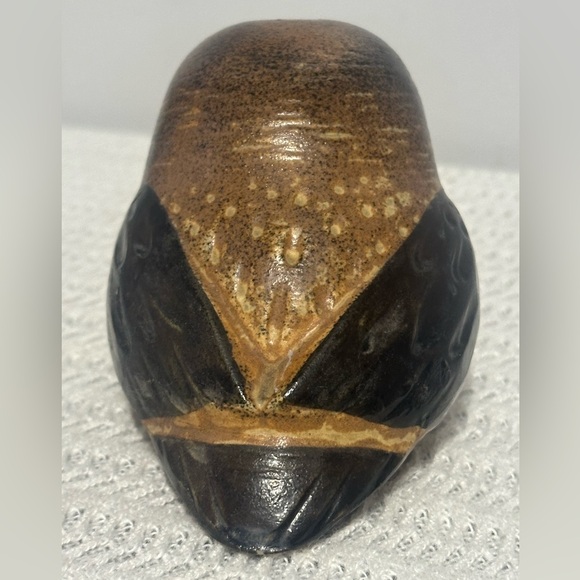 Otagiri Brown Ceramic Owl Figurine made in Japan - Picture 3 of 6